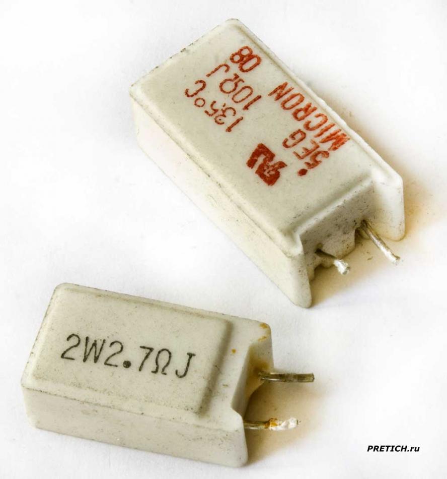 Керамические проволочные резисторы - 1