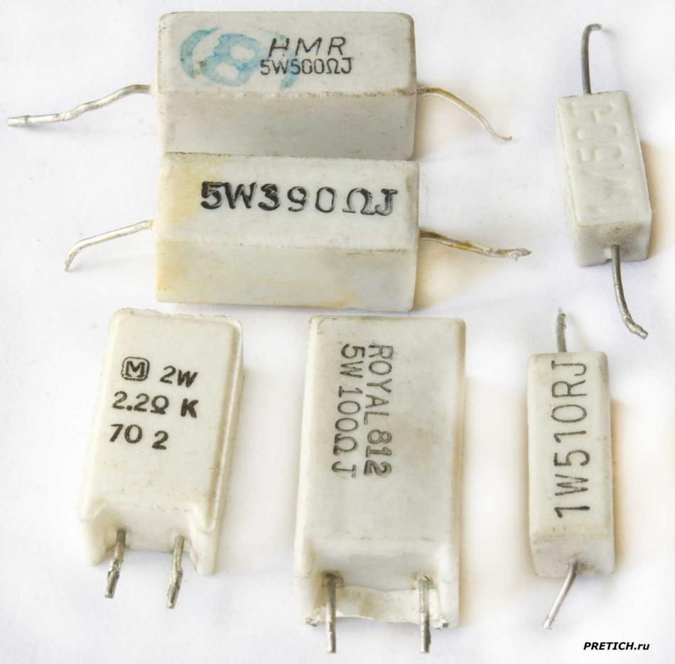 Резисторы - керамика