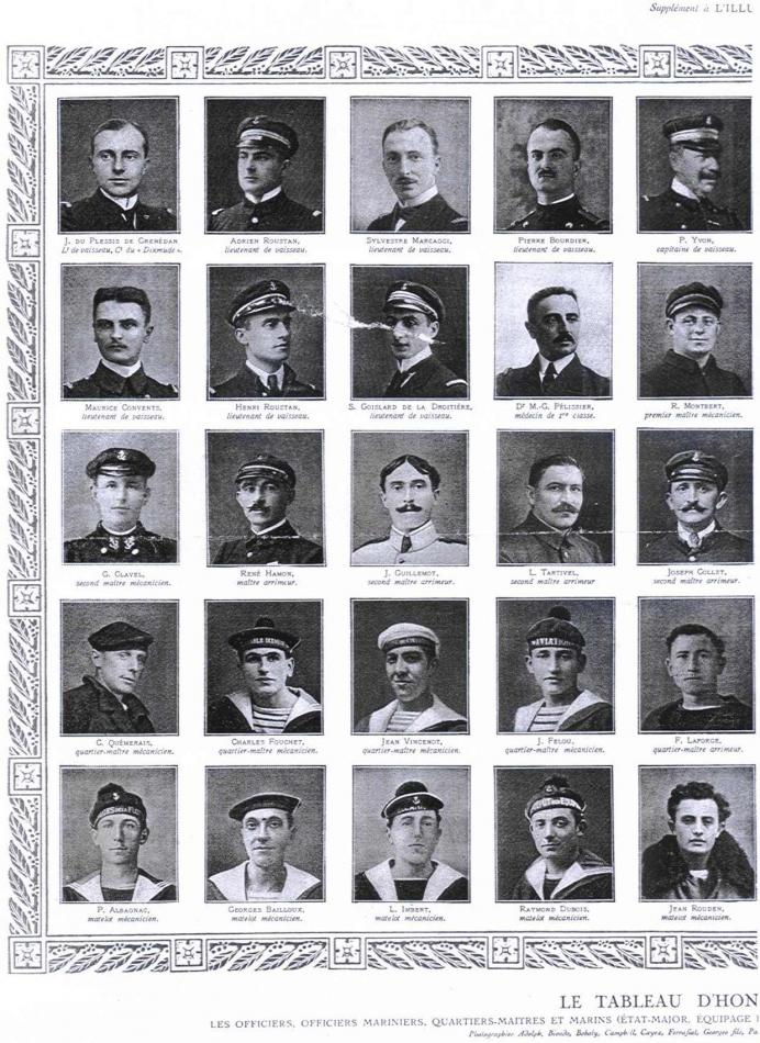 Dixmude - полный список последнего экипажа 1