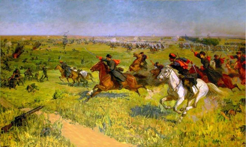 Лава кубанских казаков во время ВОВ