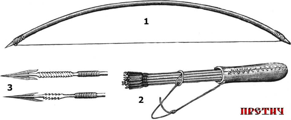 Луки и стрелы племен Африки