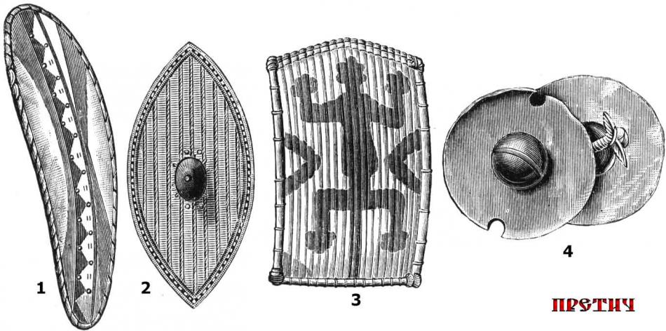 Щиты африканских племен