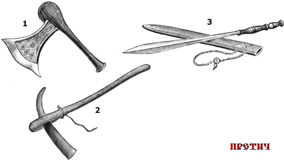 Боевые топоры и мечи Африки