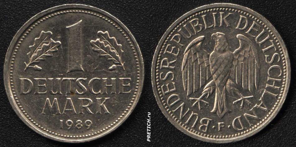 1 Deutsche Mark 1989