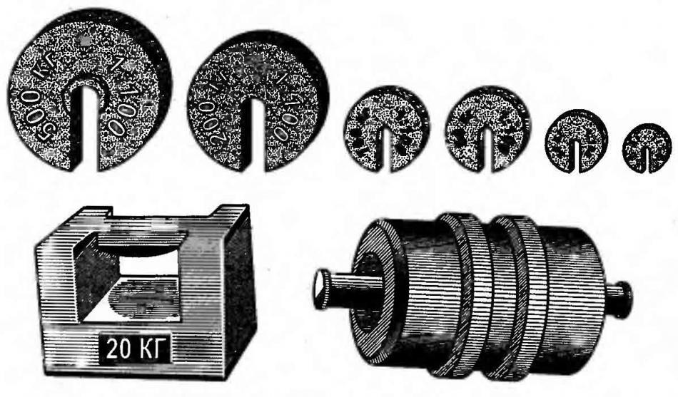 Гири условные и образцовые