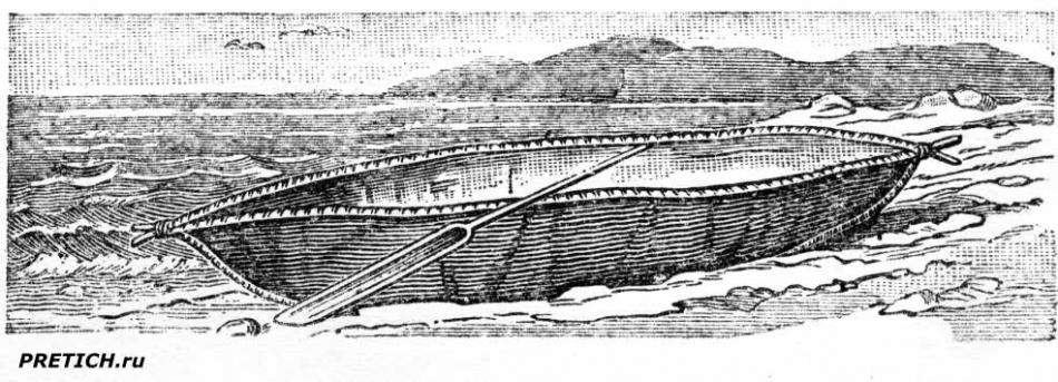 Лодка австралитян