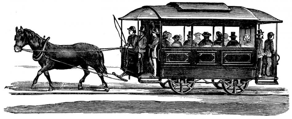 История железной дороги - конка