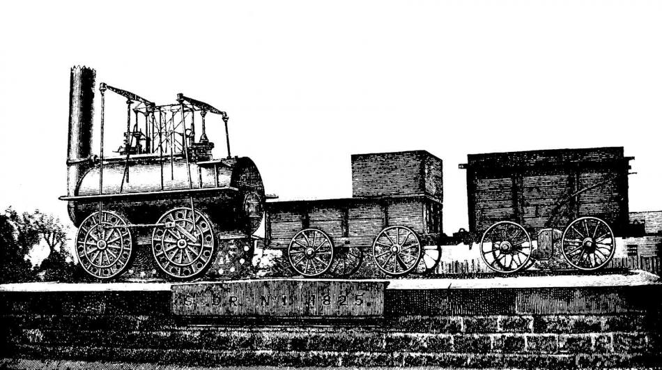 Первые паровозы - 001