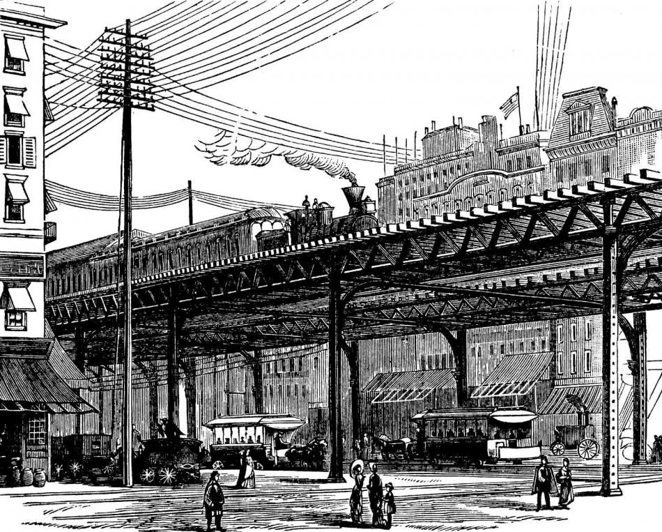 А городские паровозы тем временем...