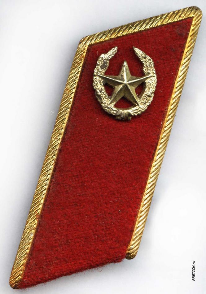 Петлицы парадные общевойсковые, СССР