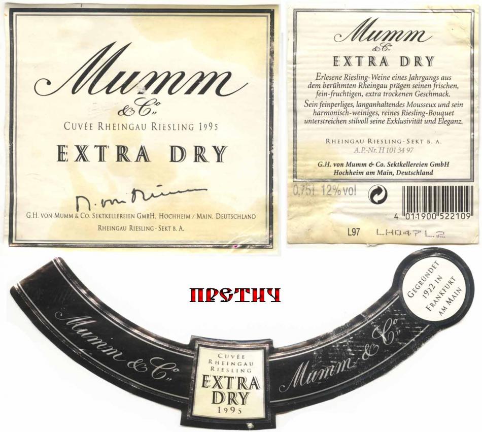 Mumm & Co Cuvee Rheingau Riesling