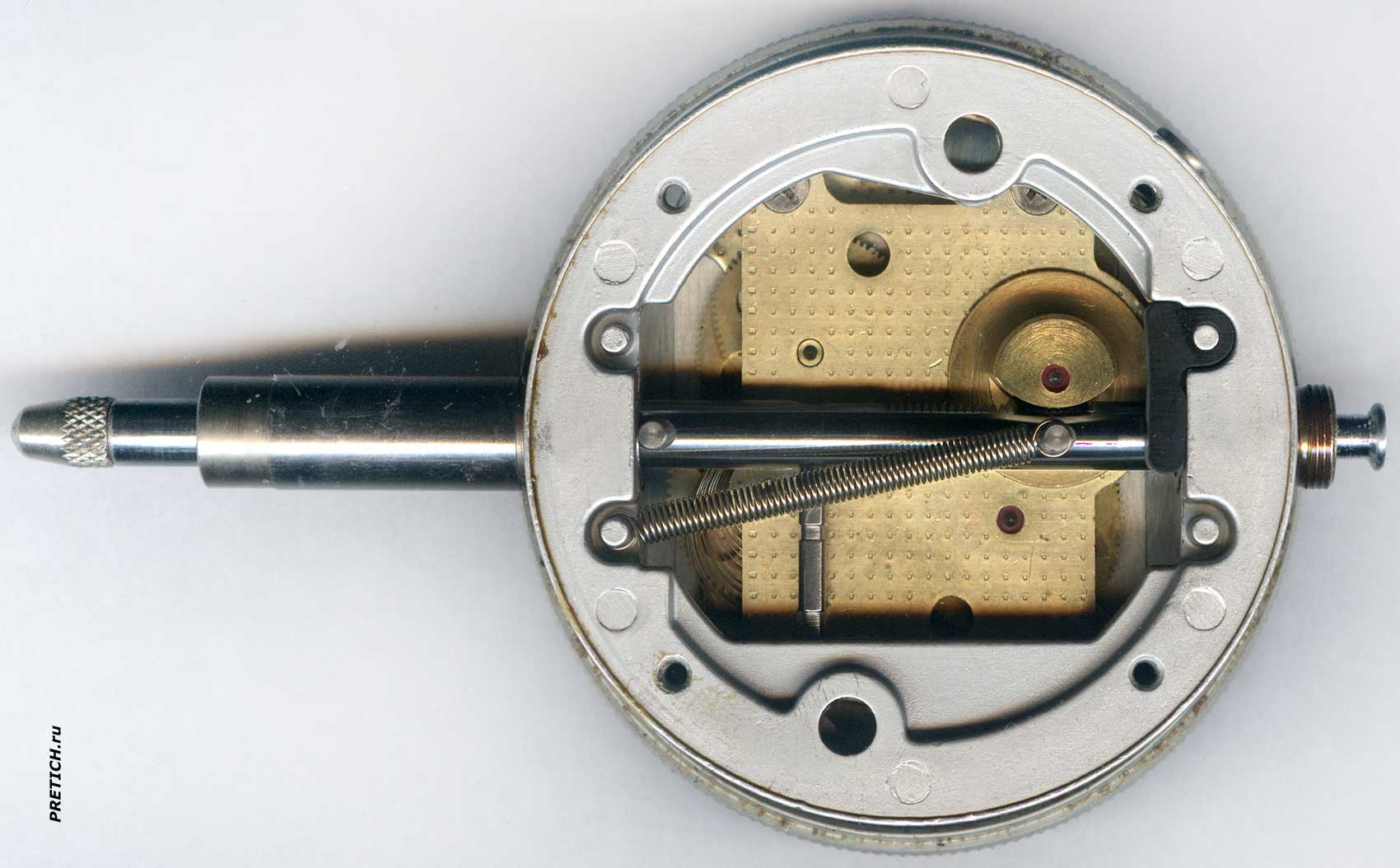 Mitutoyo 2119-50 разборка часовго индикатора, устройство Mitutoyo 2119-50 разборка часовго индикатора, устройство