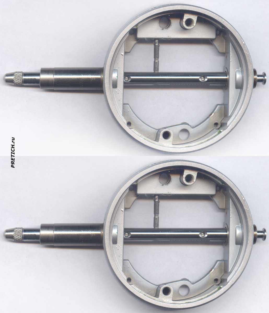 Mitutoyo 2119-50 корпус, извлекаем зубчатую рейку Mitutoyo 2119-50 корпус, извлекаем зубчатую рейку