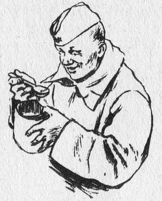 Василий Теркин - рисунок к книге