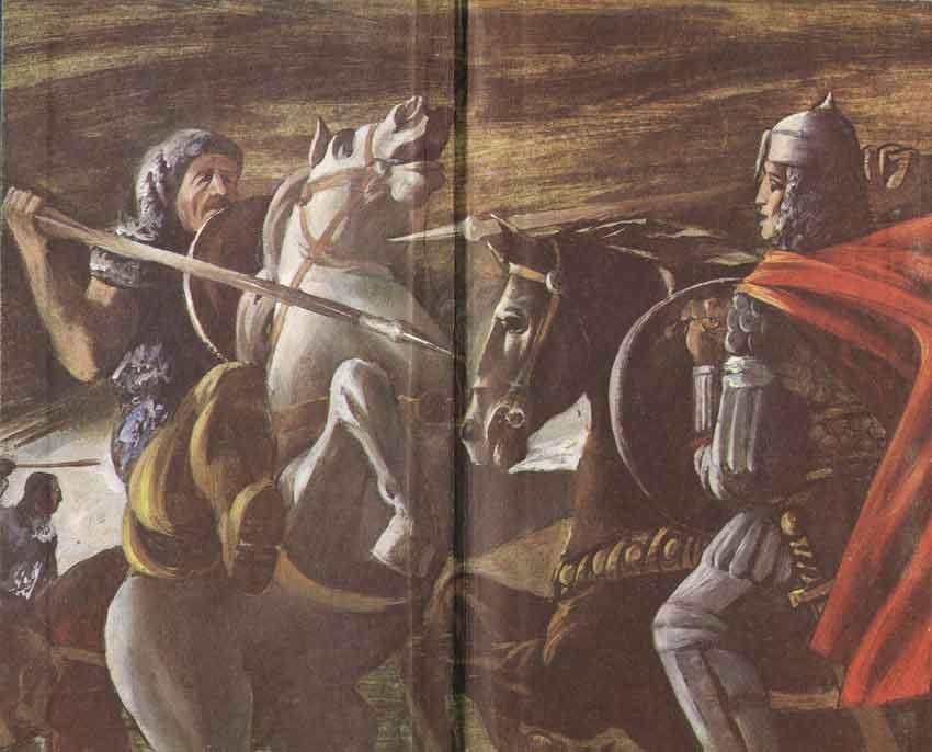 Ладинский Когда пал Херсонес иллюстрации