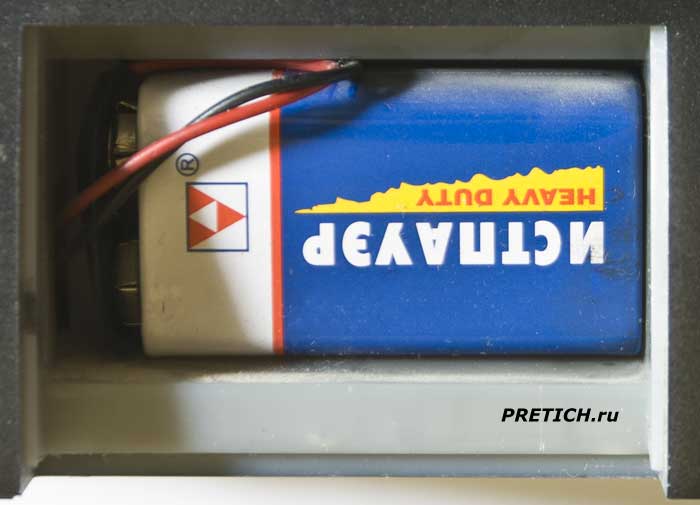 VST-719 батарейка ИСТПАУЭР в будильнике VST-719 батарейка ИСТПАУЭР в будильнике