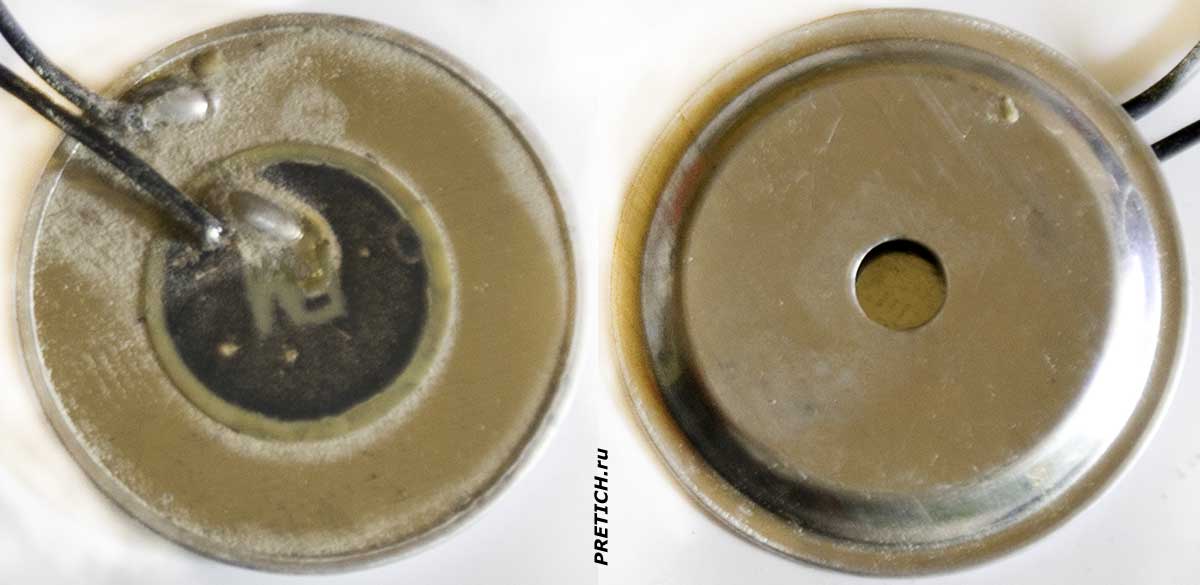 пьезокерамический излучатель в часах VST-719 пьезокерамический излучатель в часах VST-719