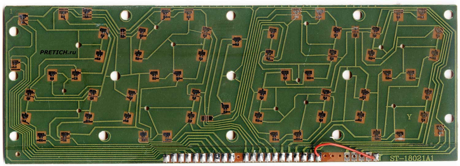 VST-719 плата дисплея с светодиодами VST-719 плата дисплея с светодиодами
