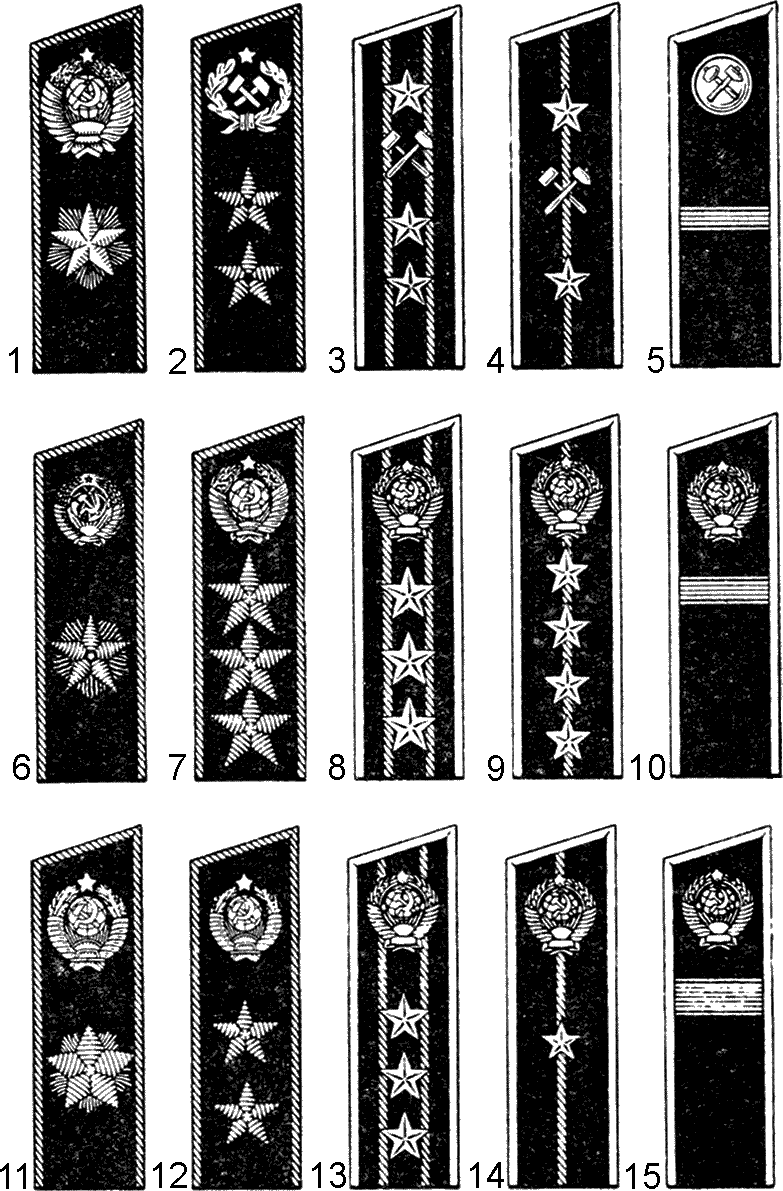 знаки различия угольщиков, контроля и минфина СССР знаки различия угольщиков, контроля и минфина СССР