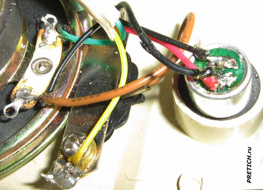 конструкция вызывного устройства, ремонт конструкция вызывного устройства, ремонт