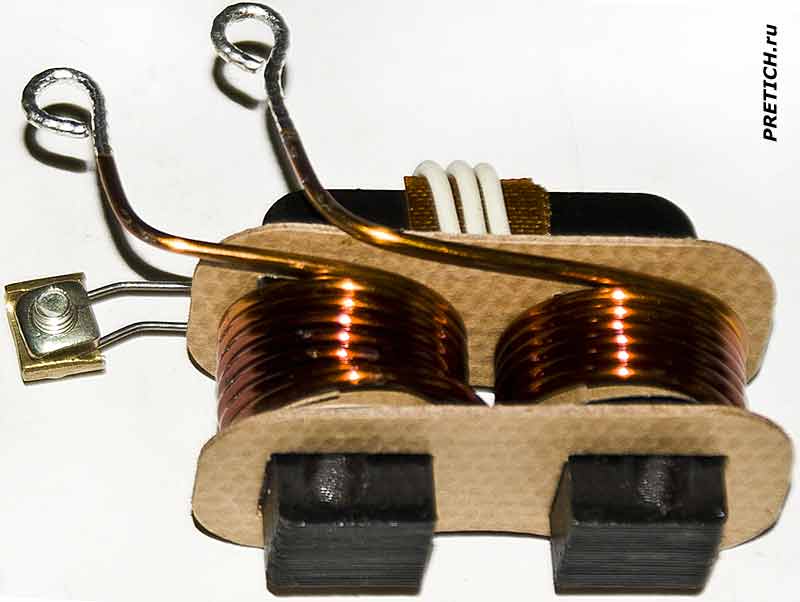 СО-2М токовая обмотка в счетчике СО-2М токовая обмотка в счетчике