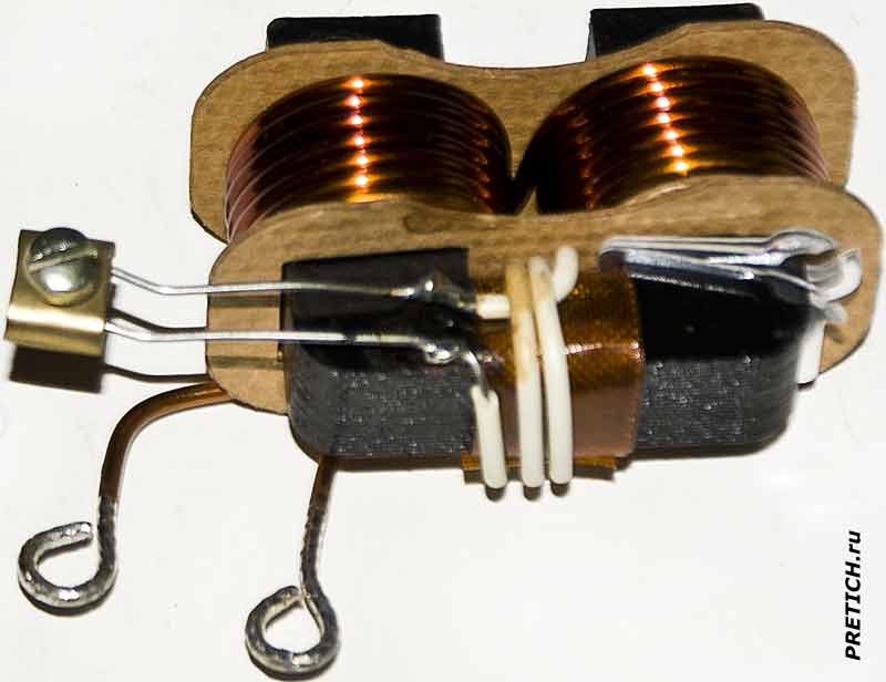 СО-2М толстый провод обмотки в счетчике СО-2М толстый провод обмотки в счетчике
