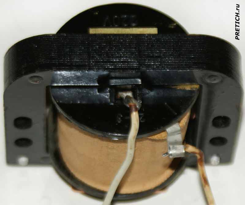 СО-2М катушка с обмоткой напряжения в счетчике СО-2М катушка с обмоткой напряжения в счетчике