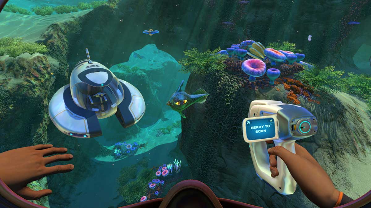 Subnautica — красивая, но скучная, и местами не проходимая игра… Вначале она захватывает Subnautica — красивая, но скучная, и местами не проходимая игра… Вначале она захватывает