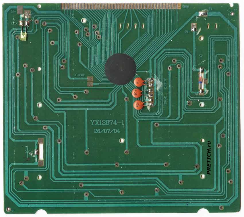 YX12674-1 плата калькулятора Cayina CA-6688H YX12674-1 плата калькулятора Cayina CA-6688H