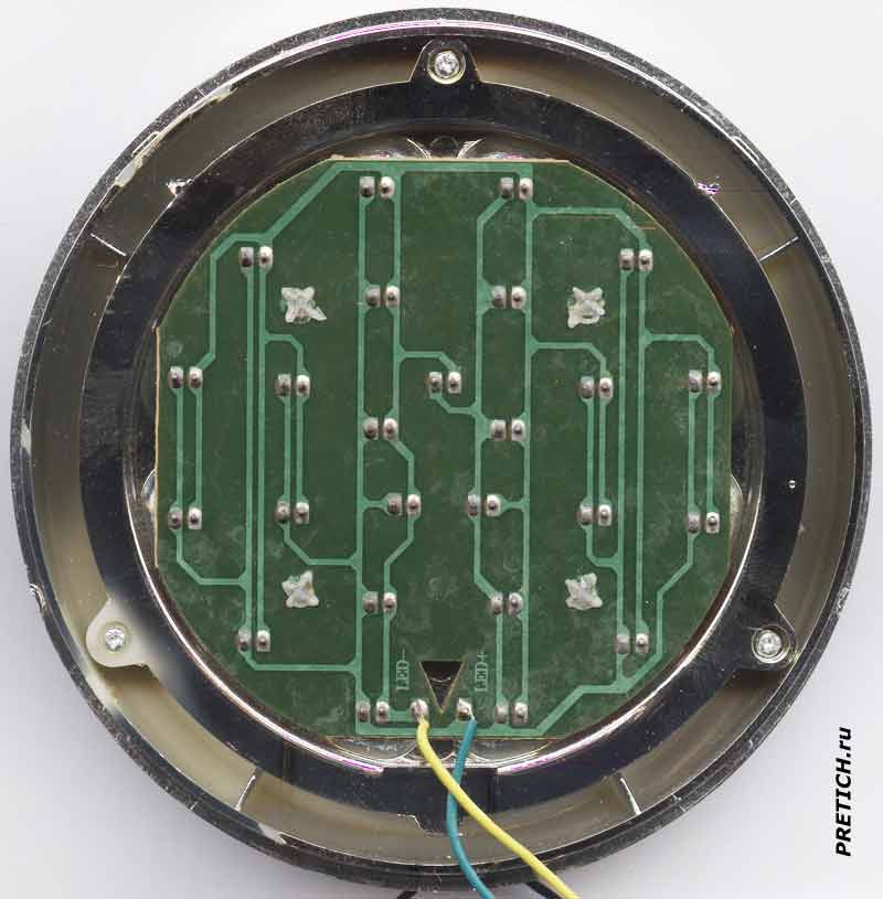 KAMISAFE KM-5607A схема платы светодиодов KAMISAFE KM-5607A схема платы светодиодов