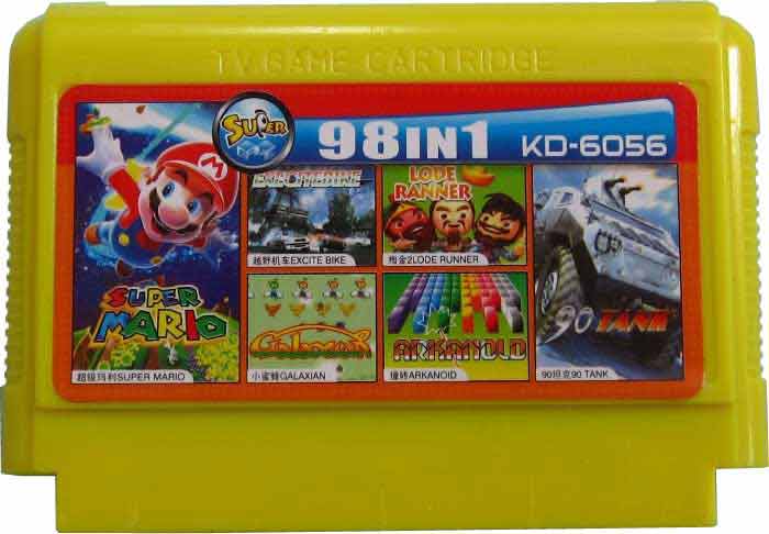 KD-6056 картридж с играми TV GAME CARTRIDGE