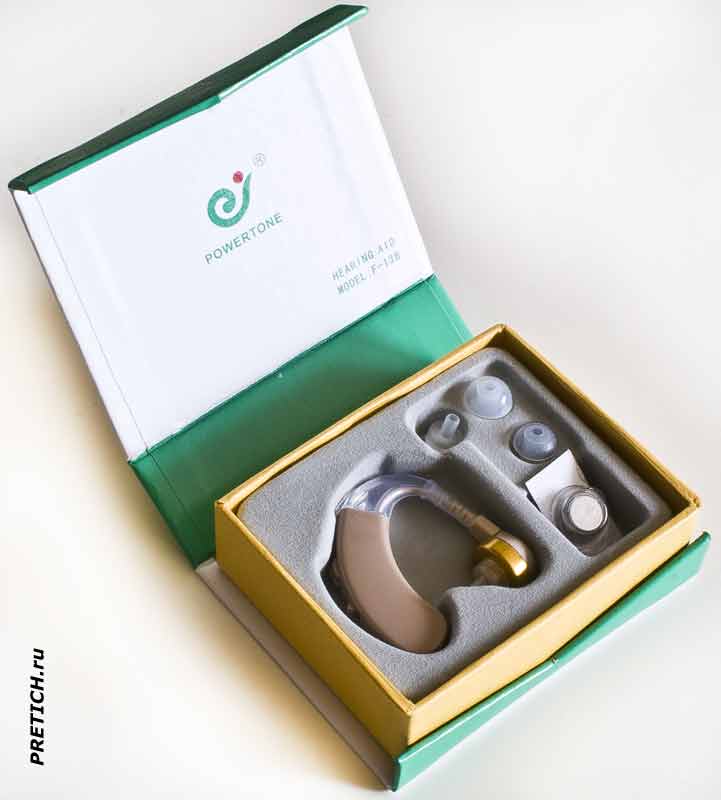 Powertone F-138 HEARING AID слуховой аппарат Powertone F-138 HEARING AID слуховой аппарат