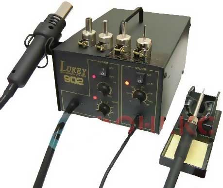 паяльная станция, фен Lukey 902 обзор паяльная станция, фен Lukey 902 обзор