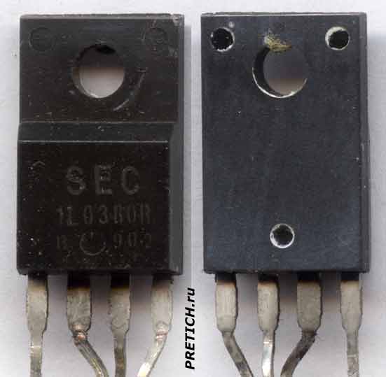 Микросхема SEC 1L0380R, стабилизатор напряжения