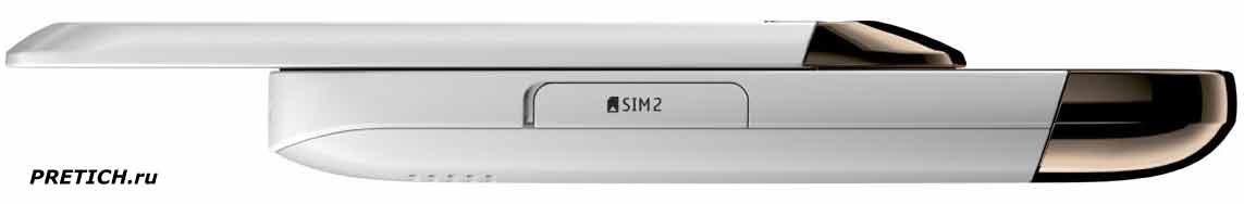 Nokia C2-03 вид телефона сбоку Nokia C2-03 вид телефона сбоку