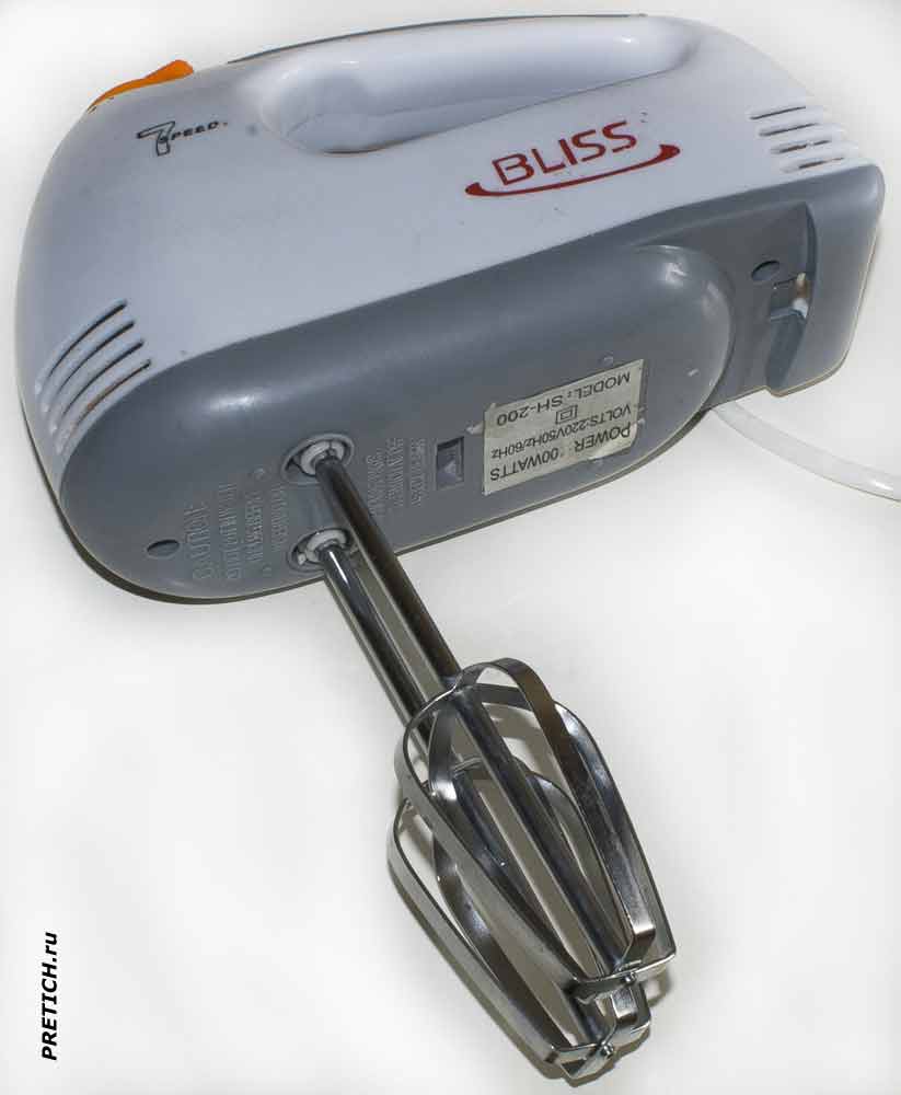 BLISS SH-200 полное описание миксера BLISS SH-200 полное описание миксера