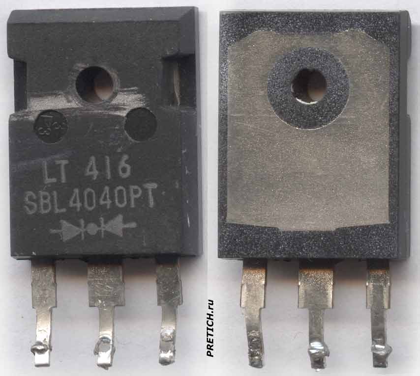 Диод Шоттки LT 416 SBL4040PT