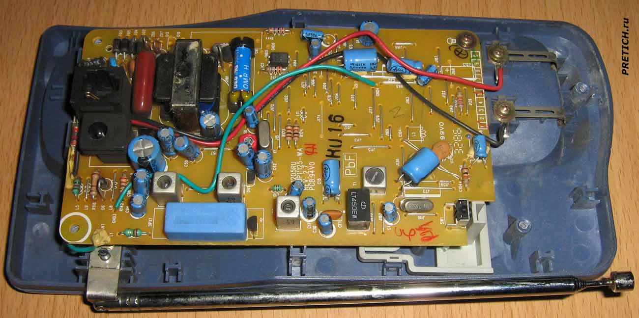 Panasonic KX-TC1205RUF разборка телефонного аппарата Panasonic KX-TC1205RUF разборка телефонного аппарата