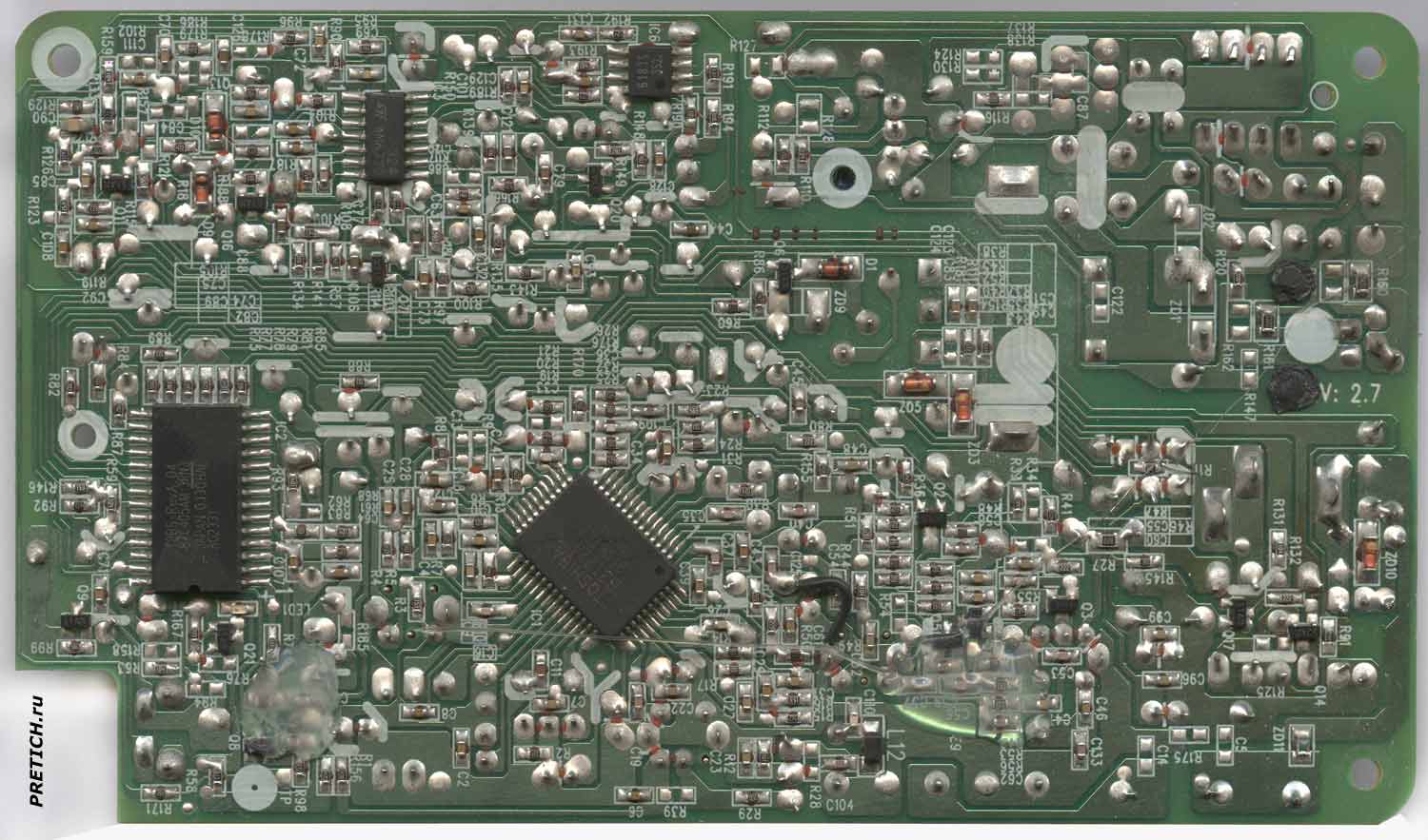 Panasonic KX-TC1205RUF схема радиотелефона Panasonic KX-TC1205RUF схема радиотелефона