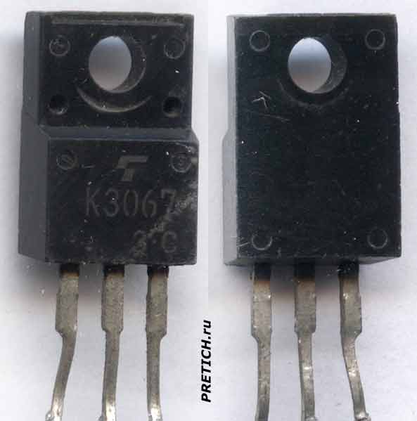 Регулятор K3067, полное наименование 2SK3067