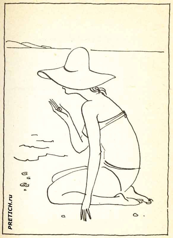 рисунки советского поэта Константина Ваншенкина