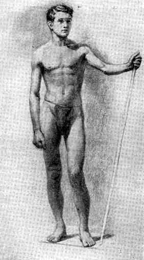 техника рисунка, выявление формы