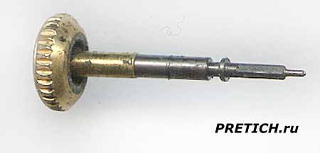 Заря-2009.1 головка заводки часов