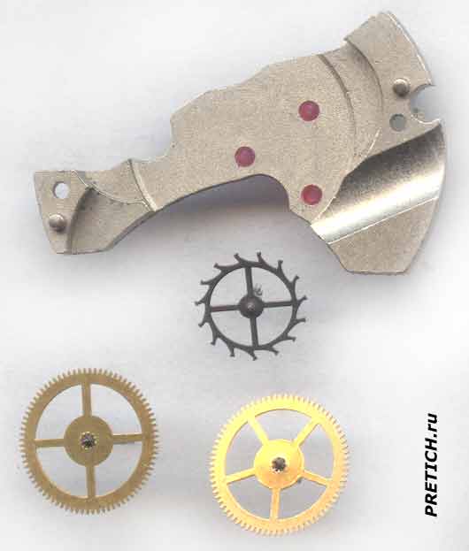 Zaria 2009.1 из чего состоит механизм часов