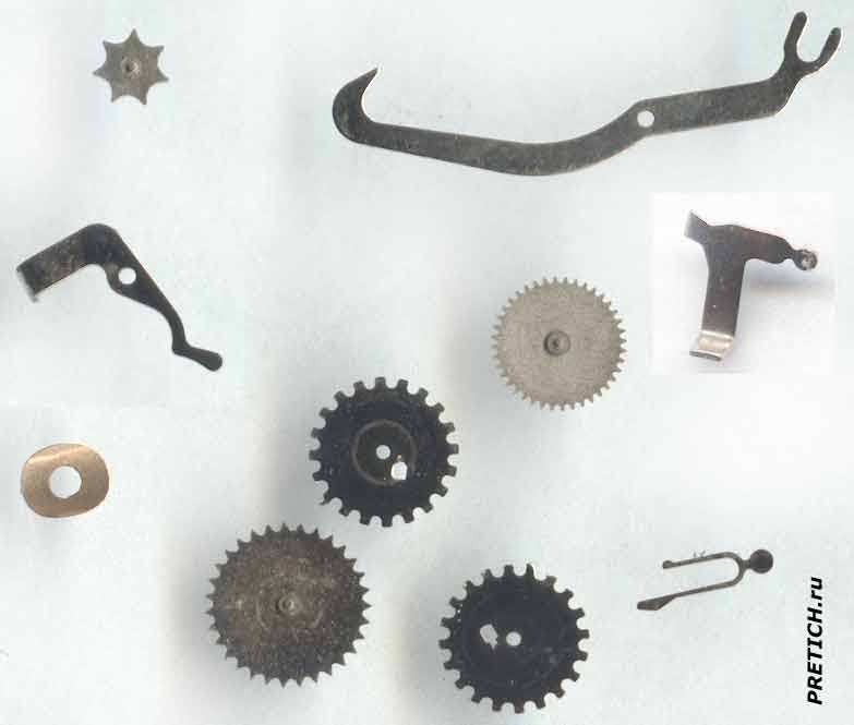 Rolex Daytona шестерни для стрелок