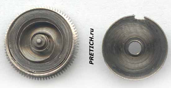 Заря-2009.1 барабан с часовой пружиной