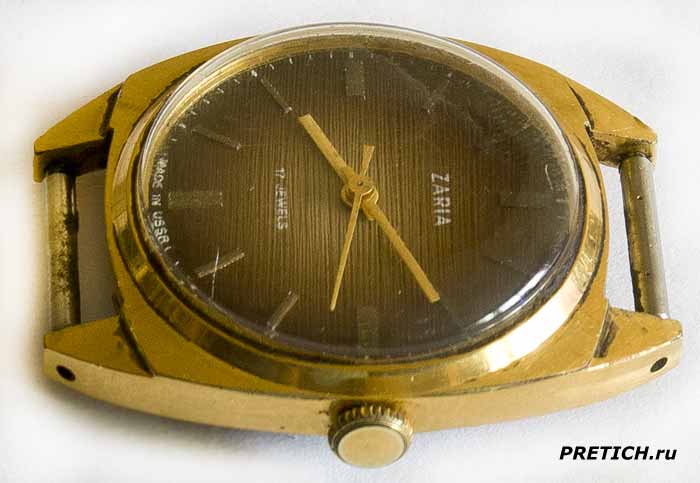 Zaria 2009.1 экспортный вариант часов Заря