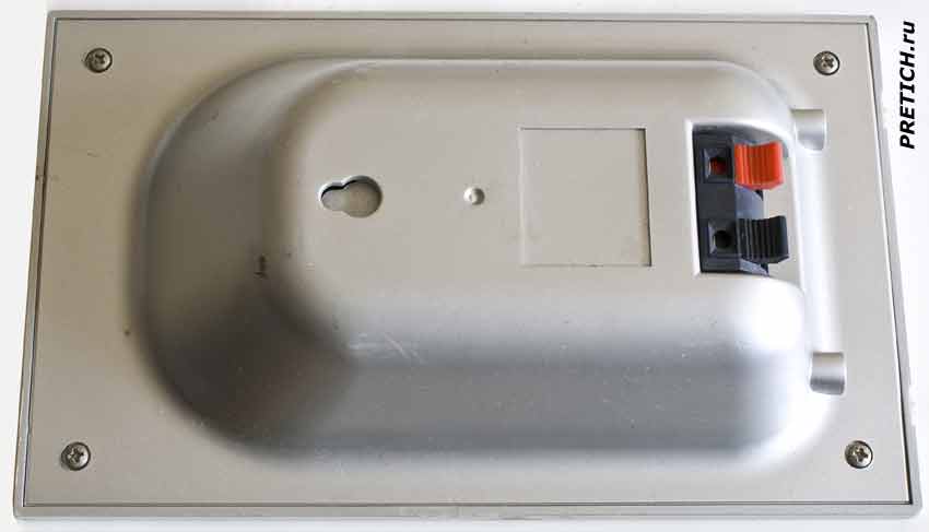 Microlab M-560K задняя сторона АС, шильдик Microlab M-560K задняя сторона АС, шильдик