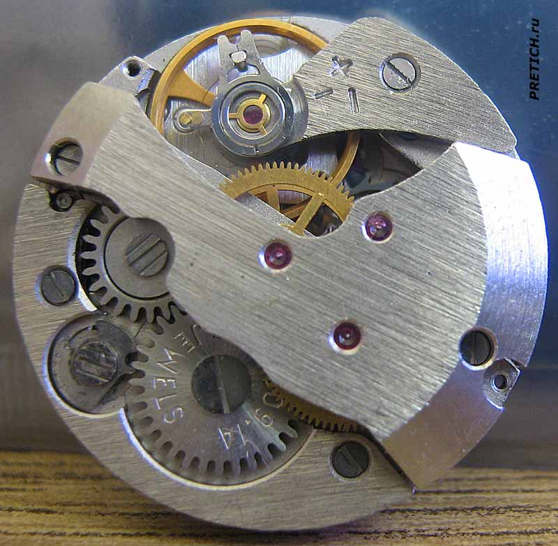 Заря 2009.1А механизм часов СССР, описание