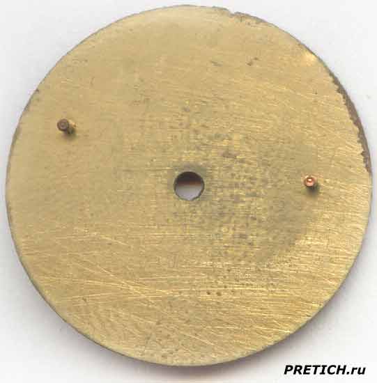 крепление циферблата внутри часов крепление циферблата внутри часов
